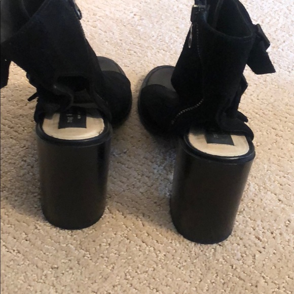 Rag & Bone Peep toe booties - Picture 2 of 4